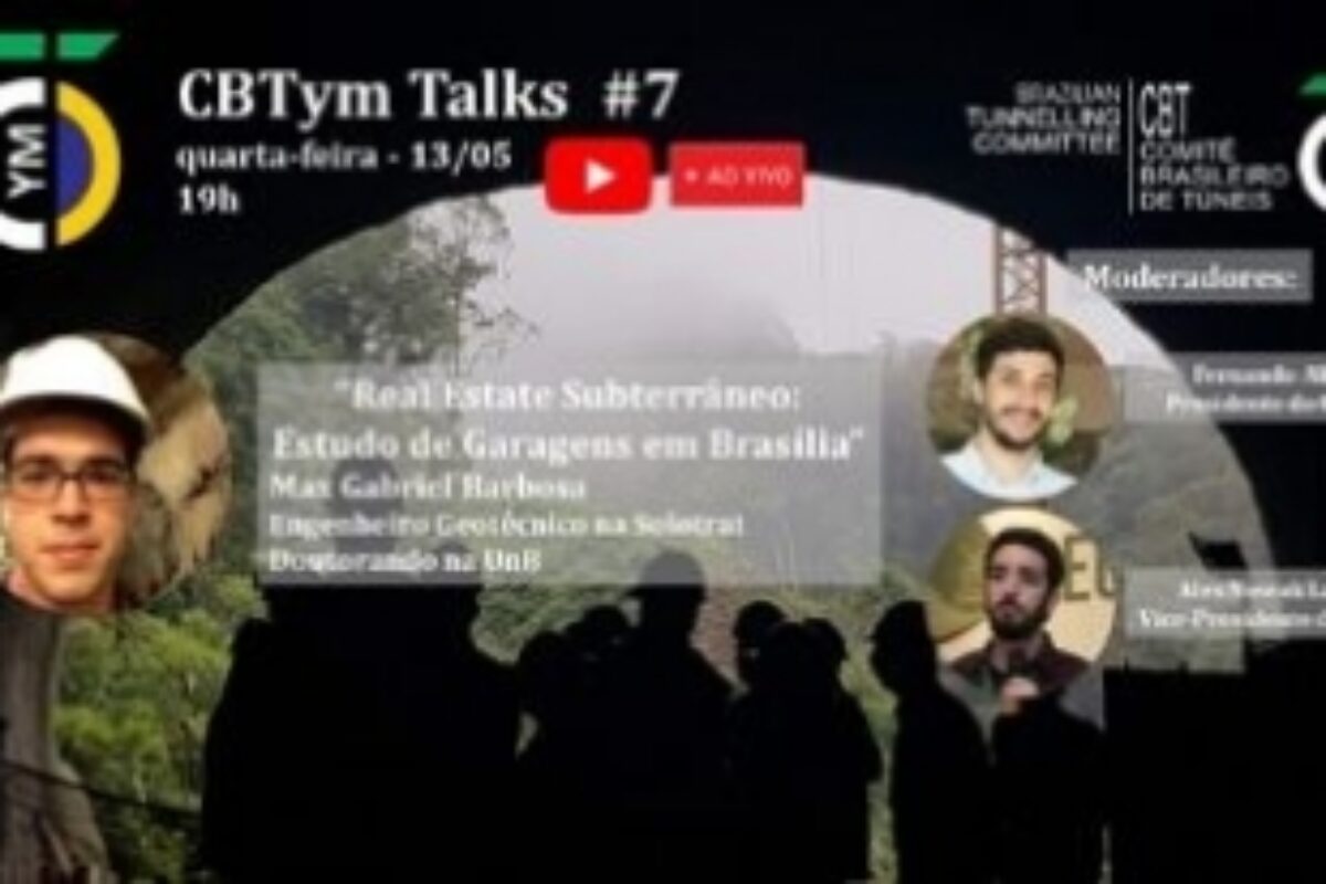 CBTym Talks #7 – Real State Subterrâneo: Estudo de Garagens em Brasília