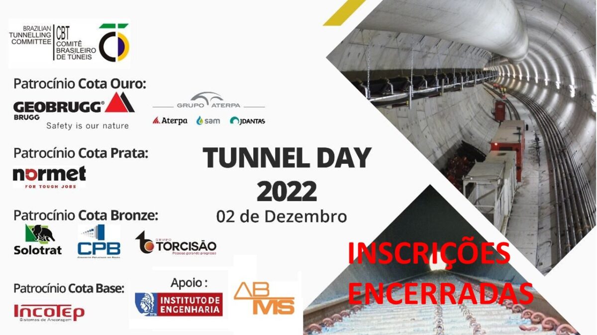 As inscrições para o Tunnel Day estão encerradas.