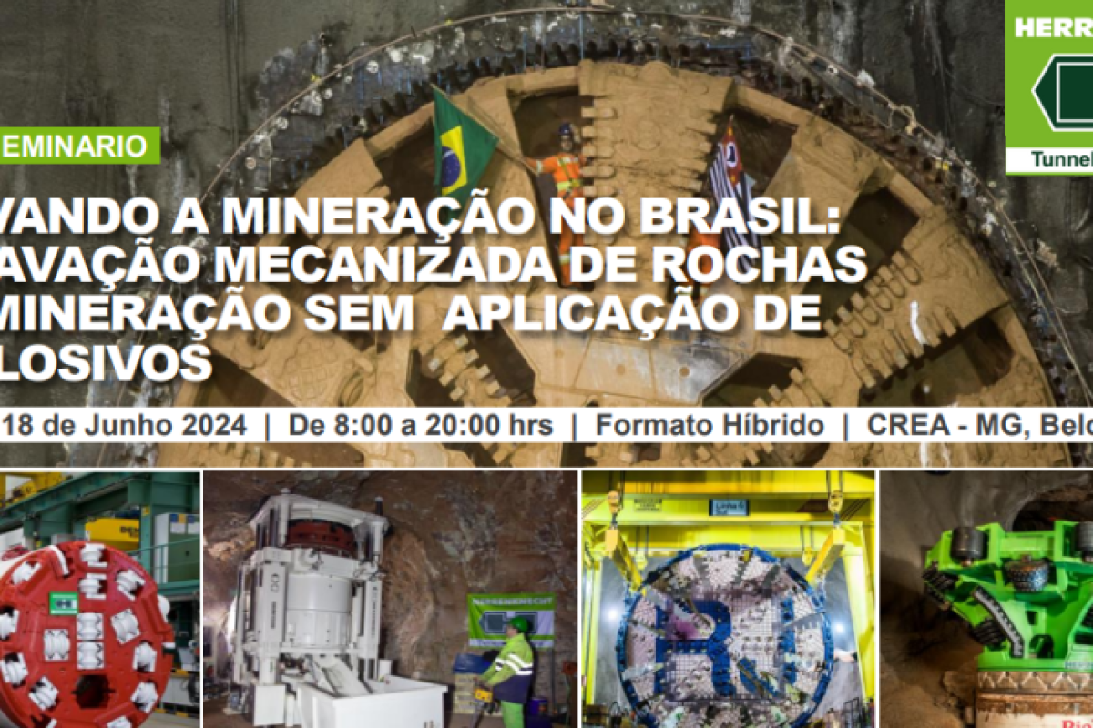 Mineração sem explosivos é tema de seminário a ser realizado em junho