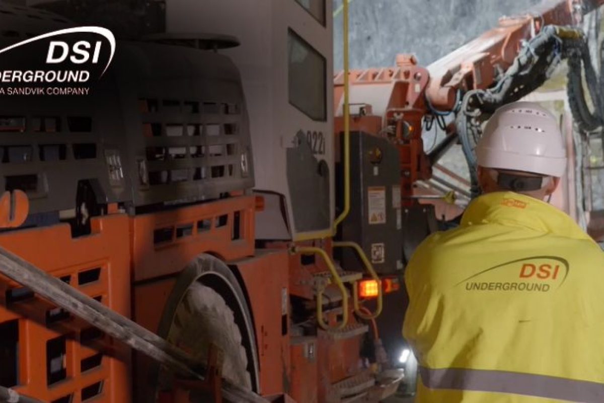 Patrocinadora ouro do Tunnel Day, empresa multinacional DSI Underground atua nas áreas de mineração e túneis