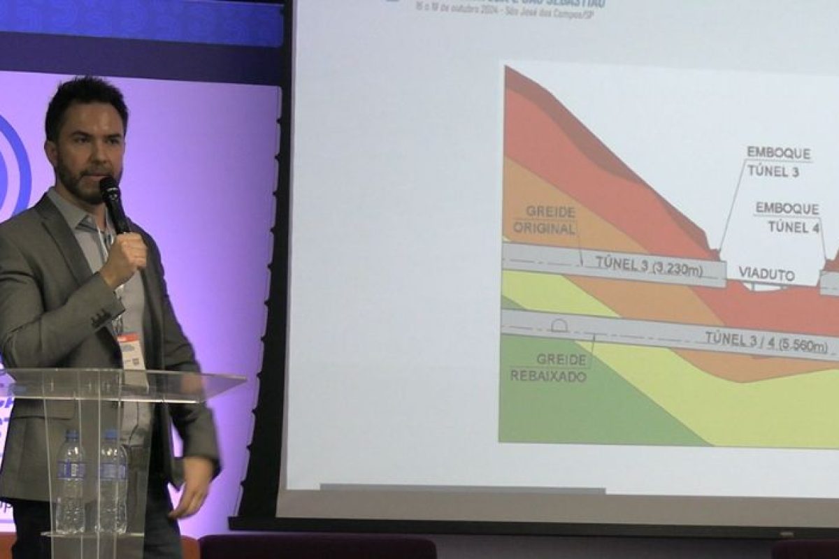 Maior túnel rodoviário do Brasil é resultado de solução inovadora na Nova Tamoios. Assista à entrevista